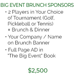 Big Event Brunch Sponsor